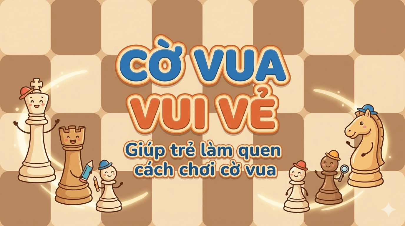 Cờ Vua Vui Vẻ - Bé Học Chơi Cờ Vua