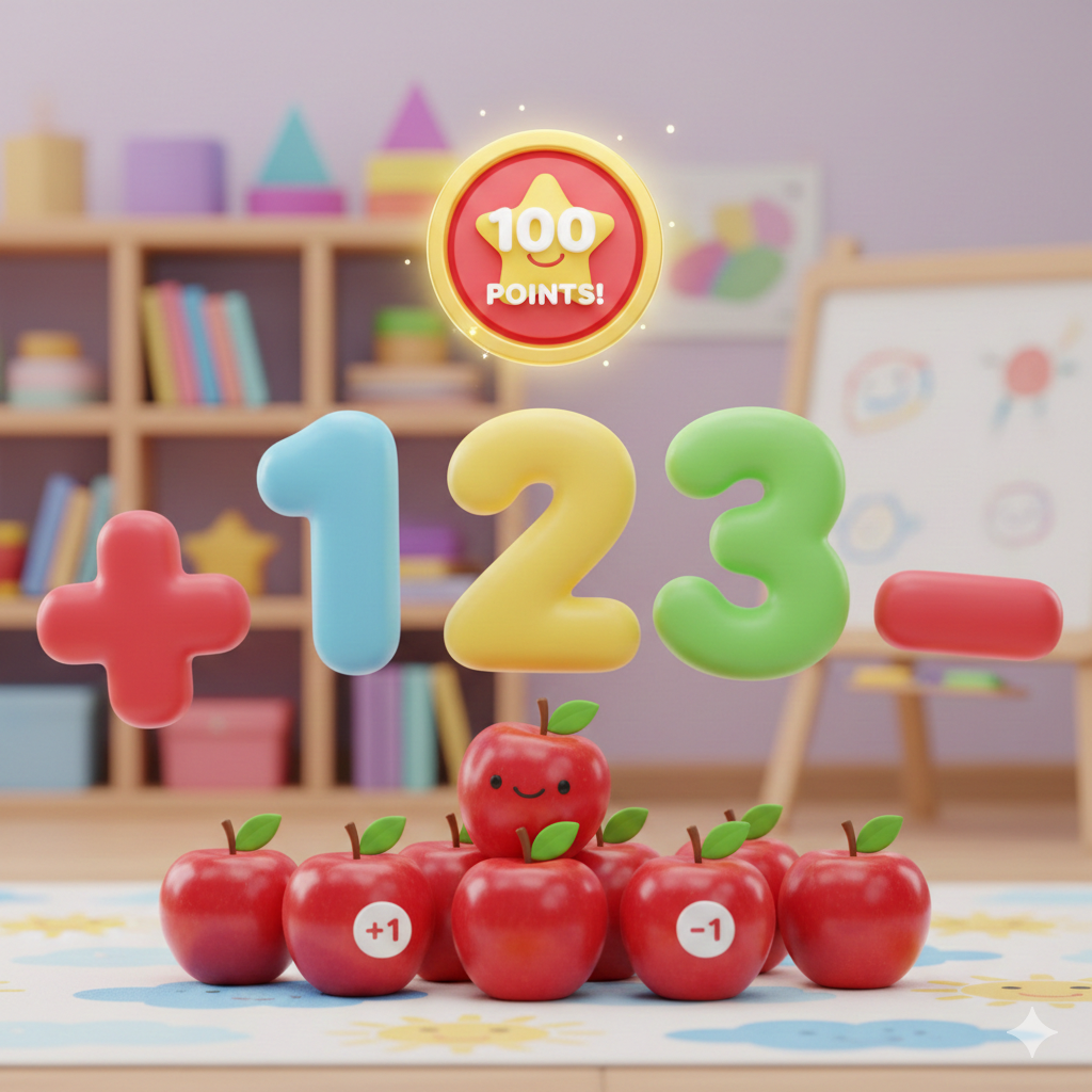 🍎 Bé Học Đếm Táo 🍏